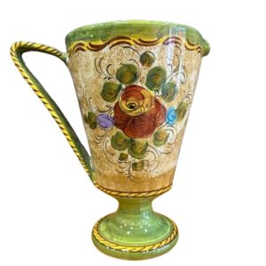 vase/pichet en majolique d'orvieto brocante en ligne