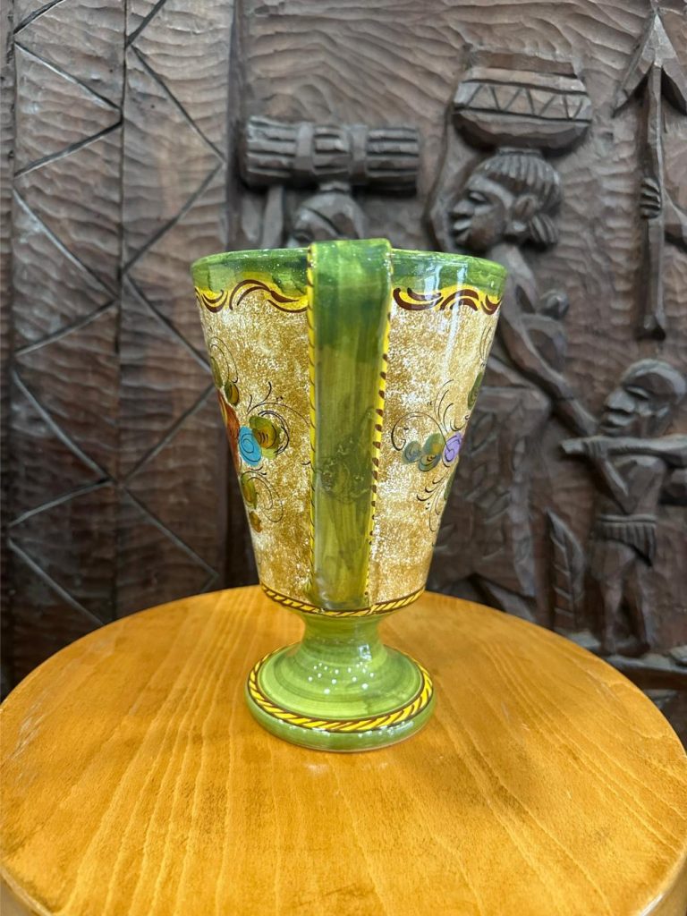 vase/pichet en majolique d'orvieto brocante en ligne seconde ame