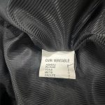 trench cuir noir influence occasion friperie en ligne