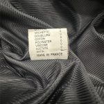 trench cuir noir influence occasion friperie en ligne