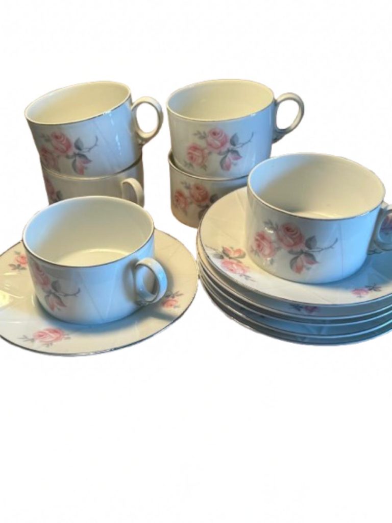 Tasses et Soucoupes Art Déco RGK