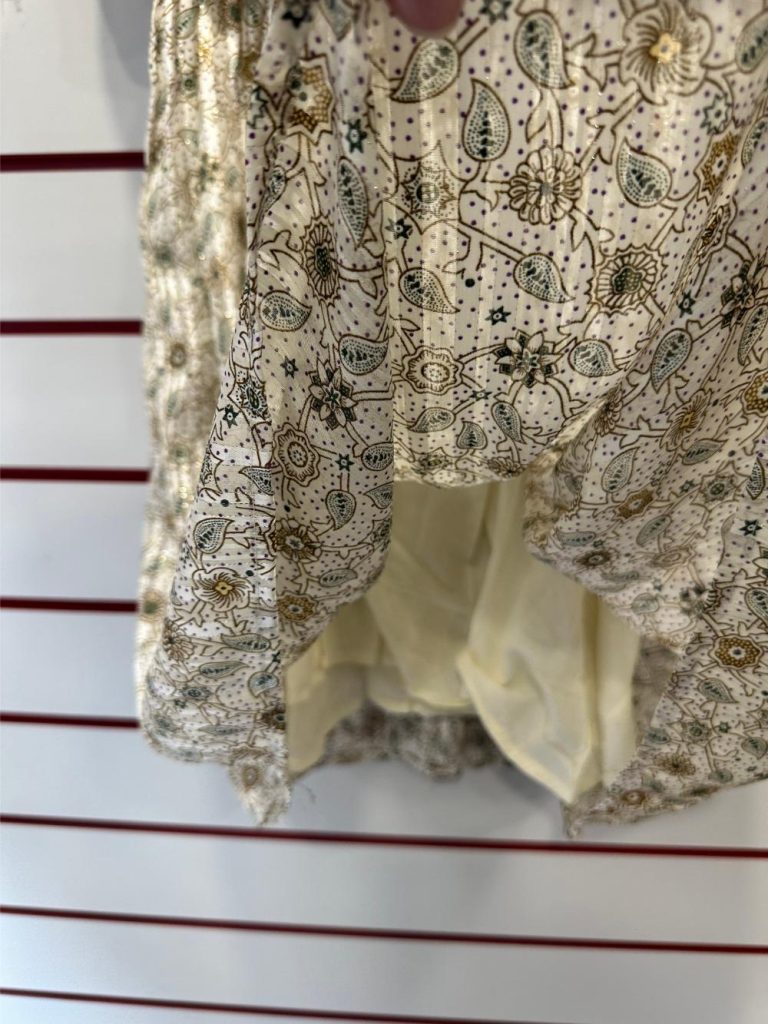Robe d'été légère plissée Sarah John friperie en ligne