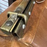 sacoche médecin cuir vintage seconde main