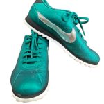 Baskets Nike Cortez vertes seconde âme occasion