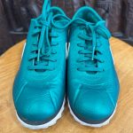 Baskets Nike Cortez vertes seconde âme occasion