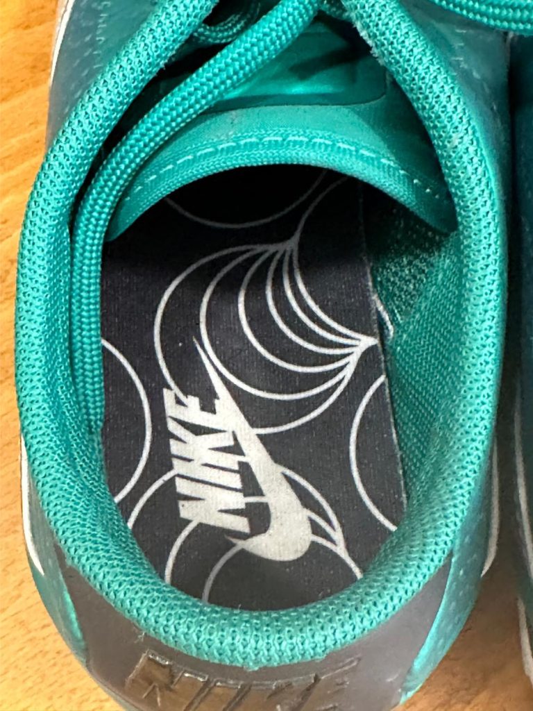 Baskets Nike Cortez vertes seconde main friperie en ligne