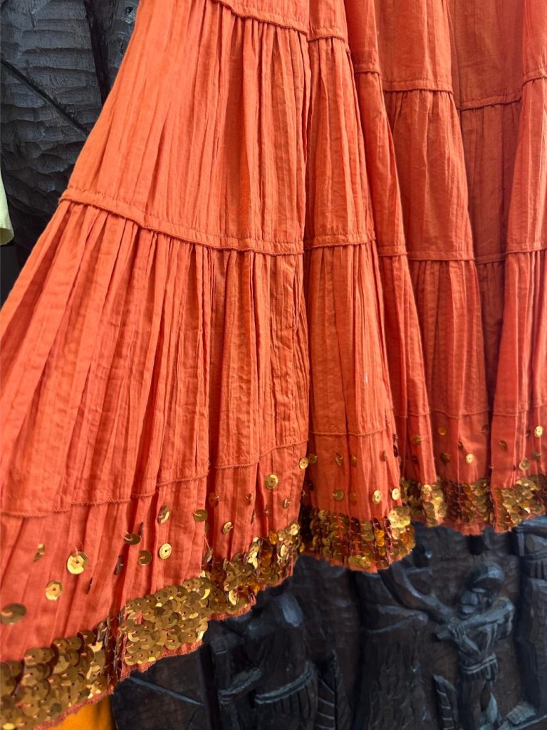 jupe boheme fuego seconde main friperie en ligne