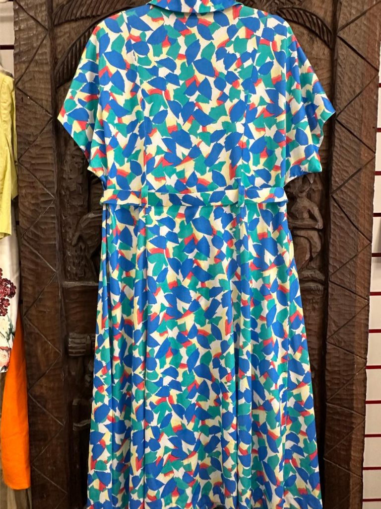 robe vintage Huguet Paris seconde âme friperie en ligne