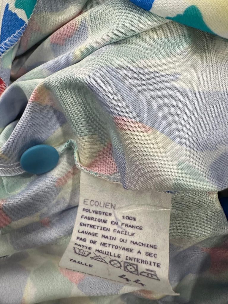 robe vintage Huguet Paris seconde âme friperie en ligne