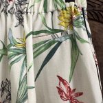Pantalon fleuri Zara Basic seconde main friperie en ligne