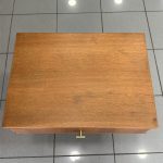 Table de chevet vintage scandinave — style teck, années 60-70 seconde âme brocante en ligne