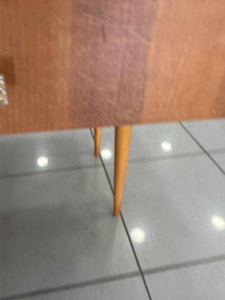 Table de chevet vintage scandinave — style teck, années 60-70 seconde âme brocante en ligne