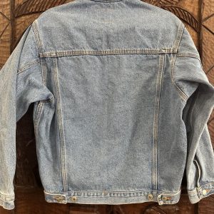 Veste en jean Levi's Trucker vintage bleu délavé – Taille S friperie en ligne