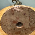 Paire de statuettes musiciens en bronze et marbre rouge brocante en ligne
