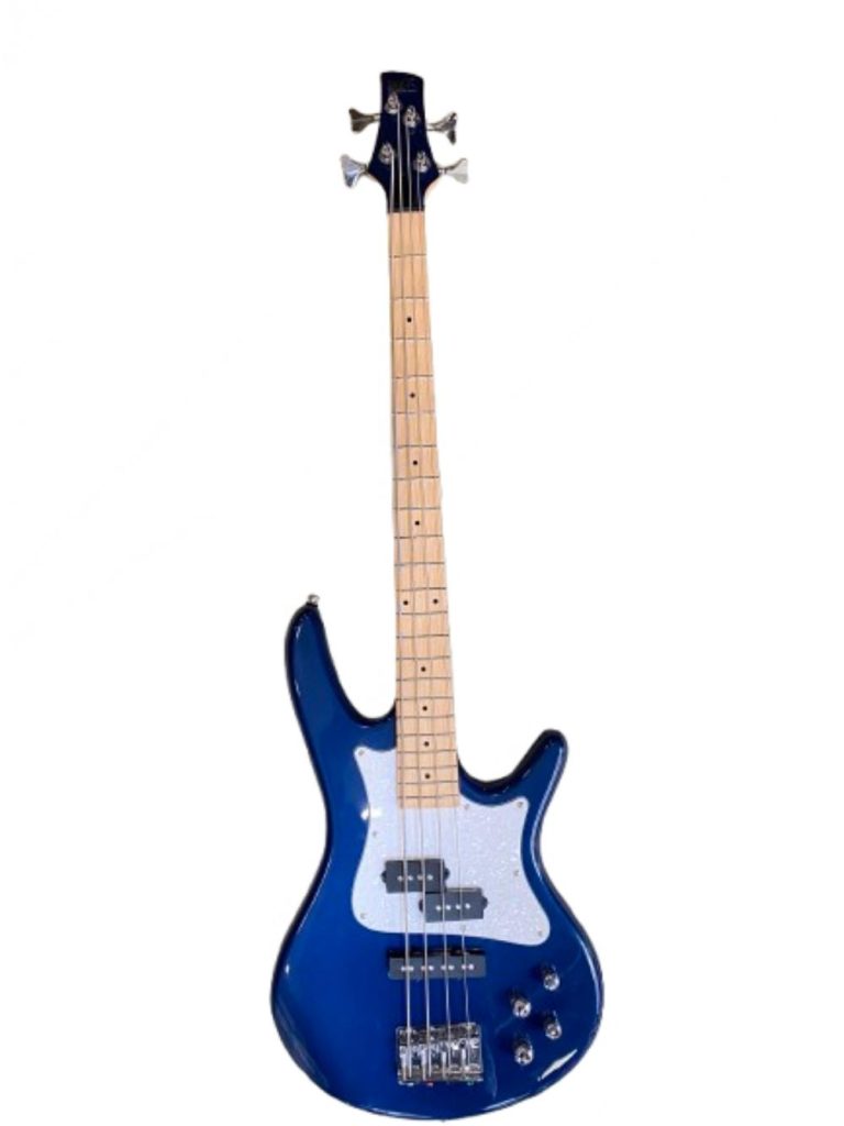 basse active IBANEZ bleue, série Soundgear seconde main
