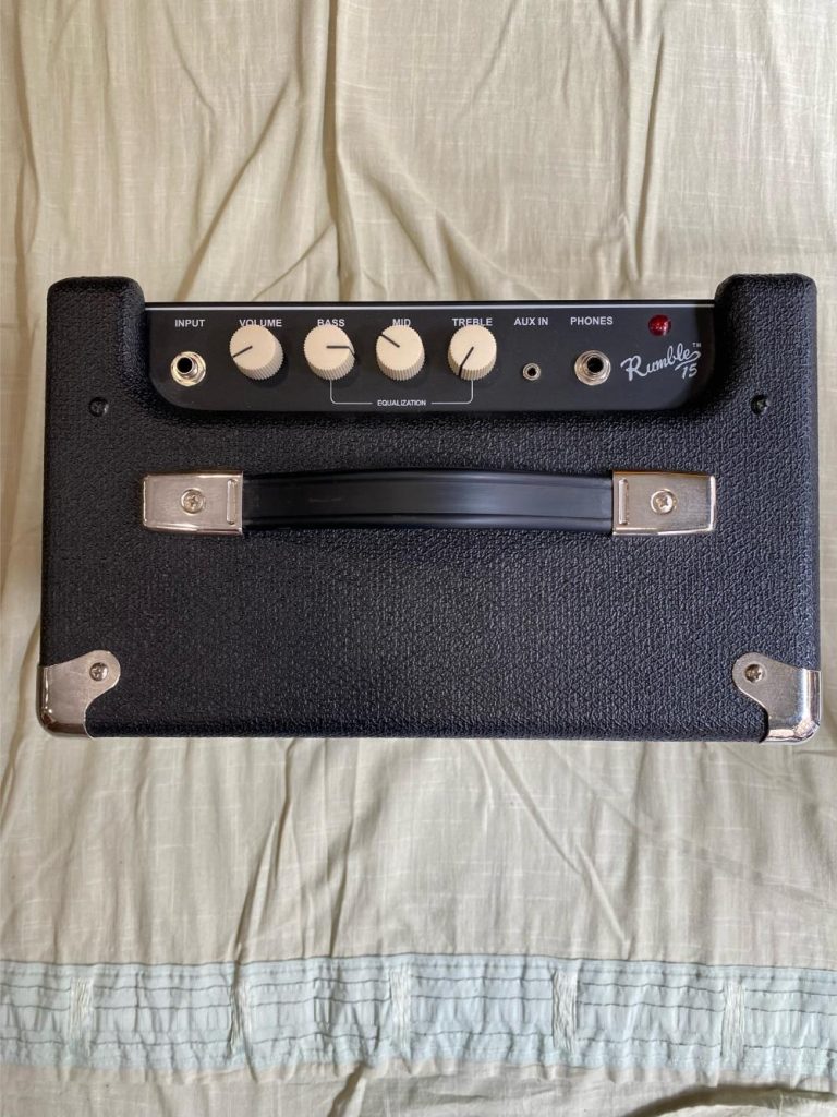 ampli FENDER Rumble 15 seconde main