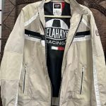 Blouson Delahaye Racing beige seconde main friperie en ligne