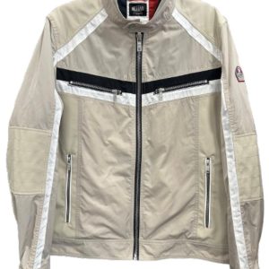 Blouson Delahaye Racing beige seconde âme friperie en ligne