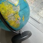 Globe terrestre lumineux vintage années 90-2000 brocante en ligne seconde âme