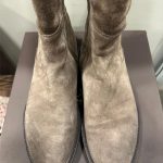 Boots Chelsea en daim marron Doucal’s seconde âme friperie en ligne
