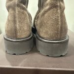 Boots Chelsea en daim marron Doucal’s seconde main friperie en ligne