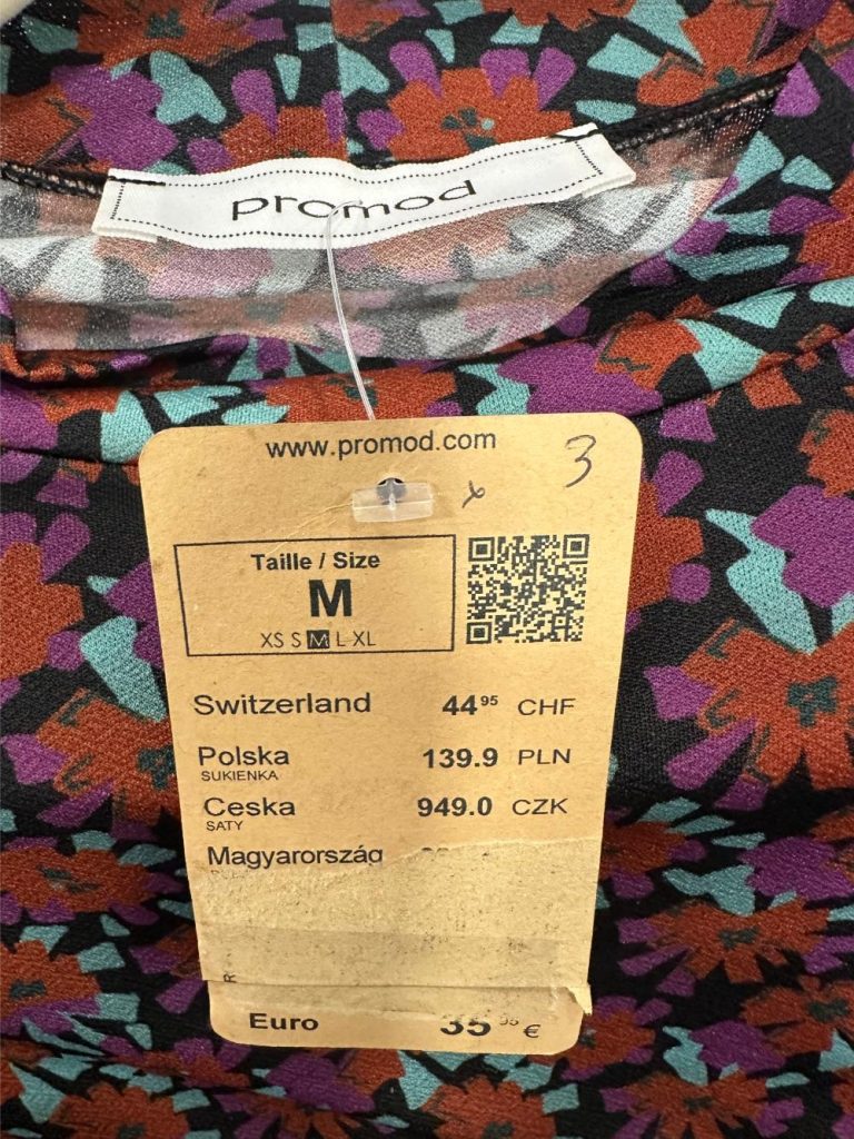 robe motifs fleurs Promod friperie en ligne seconde main