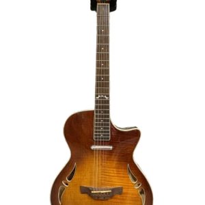 Guitare électro-acoustique Crafter SA-TMVS – Érable flammé Vintage Sunburst seconde âme