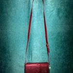 Sac à bandoulière Desigual Bordeaux Verni friperie en ligne