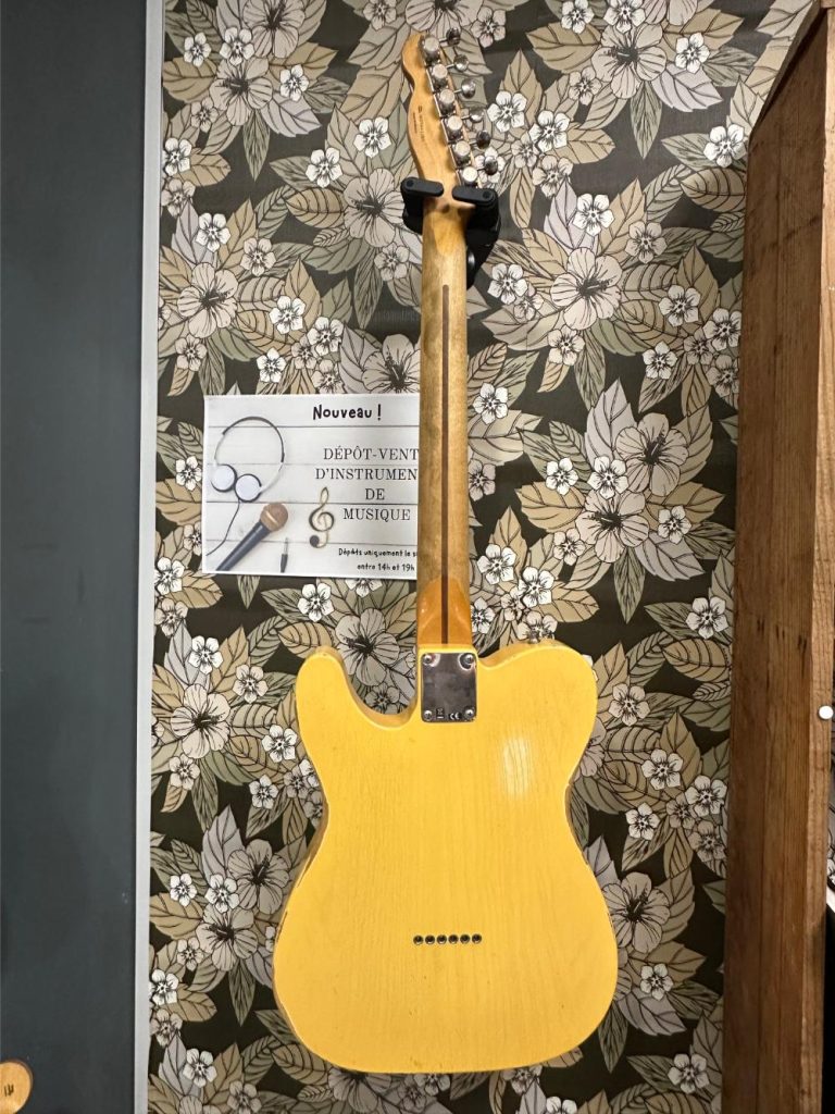 Fender Telecaster Road Worn – Butterscotch Blonde – Made in Mexico (2019) guitare occasion instruments musique
