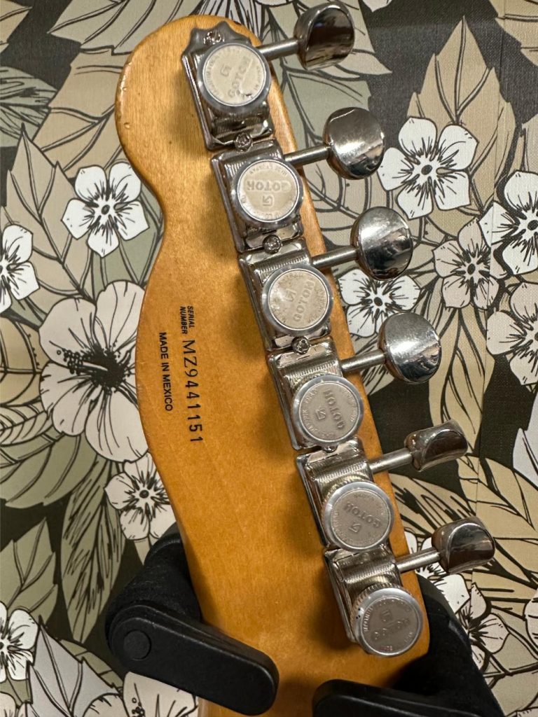 Fender Telecaster Road Worn – Butterscotch Blonde – Made in Mexico (2019) guitare occasion instruments musique