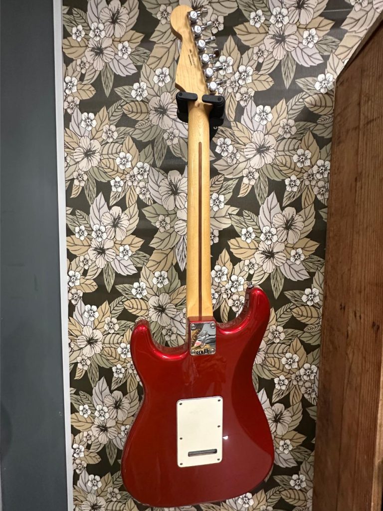 Fender Stratocaster Player Mexique (2019) – Candy Apple Red – micros EMG occasion