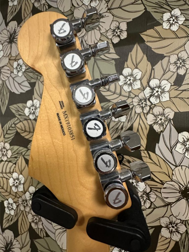Fender Stratocaster Player Mexique (2019) – Candy Apple Red – micros EMG occasion