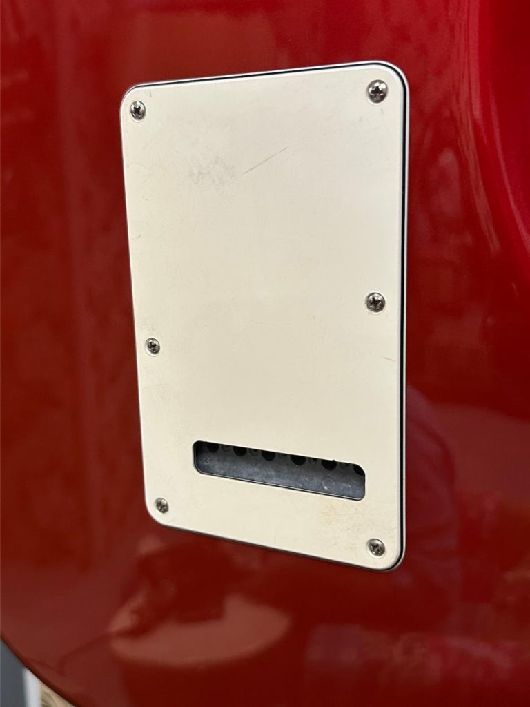 Fender Stratocaster Player Mexique (2019) – Candy Apple Red – micros EMG occasion