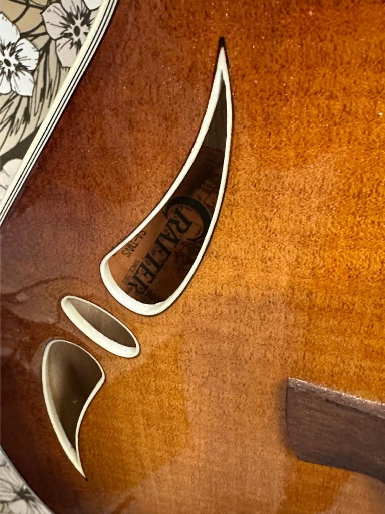 Guitare électro-acoustique Crafter SA-TMVS – Érable flammé Vintage Sunburst occasion