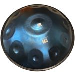 Handpan AsTeman 10 notes bleu seconde âme instruments de musique