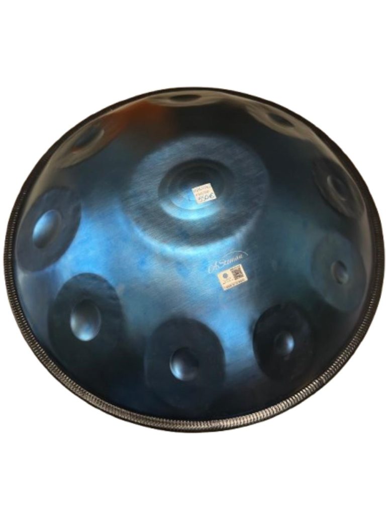 Handpan AsTeman 10 notes bleu