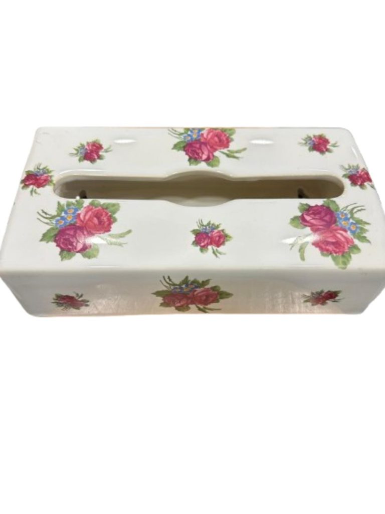 Cache-boîte à mouchoirs PORCELAINE DE PARIS
