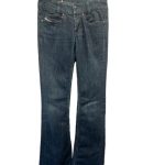 Jean Diesel Louvely bootcut taille basse W24 L32, brut foncé, vintage Y2K friperie en ligne seconde âme
